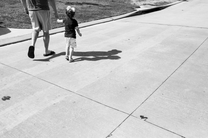 day in the life daddy daughter